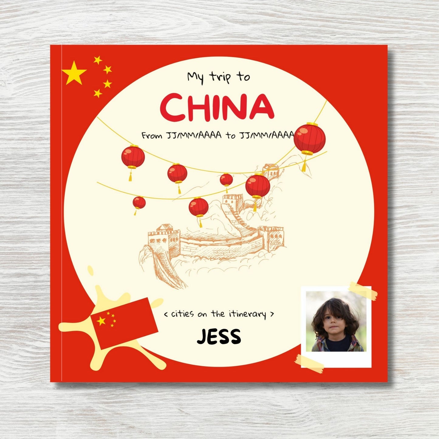 Mini Travel Book in China