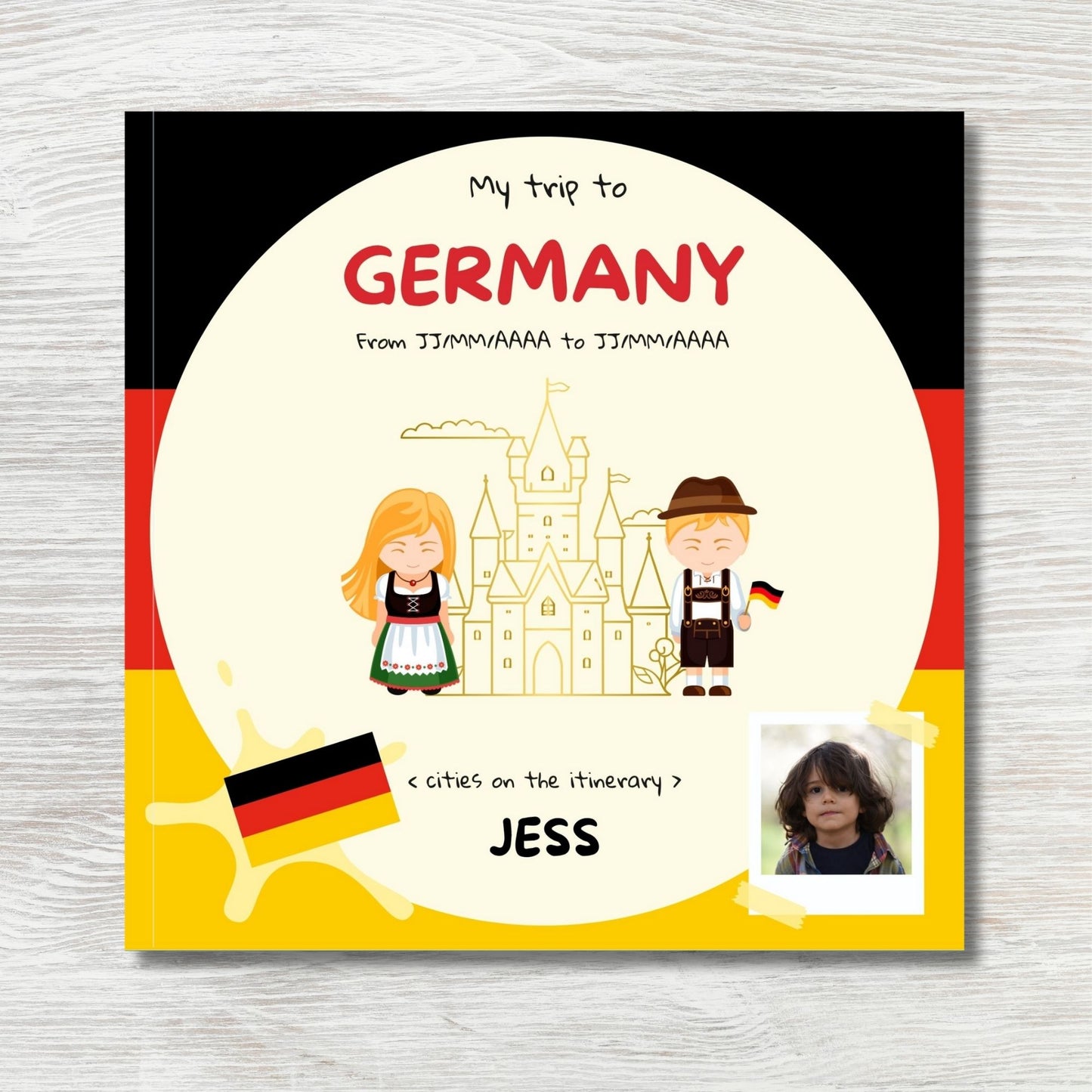 Mini Travel Book in Germany