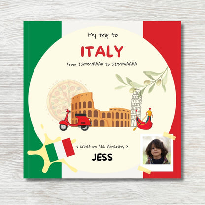 Mini Travel Book in Italy