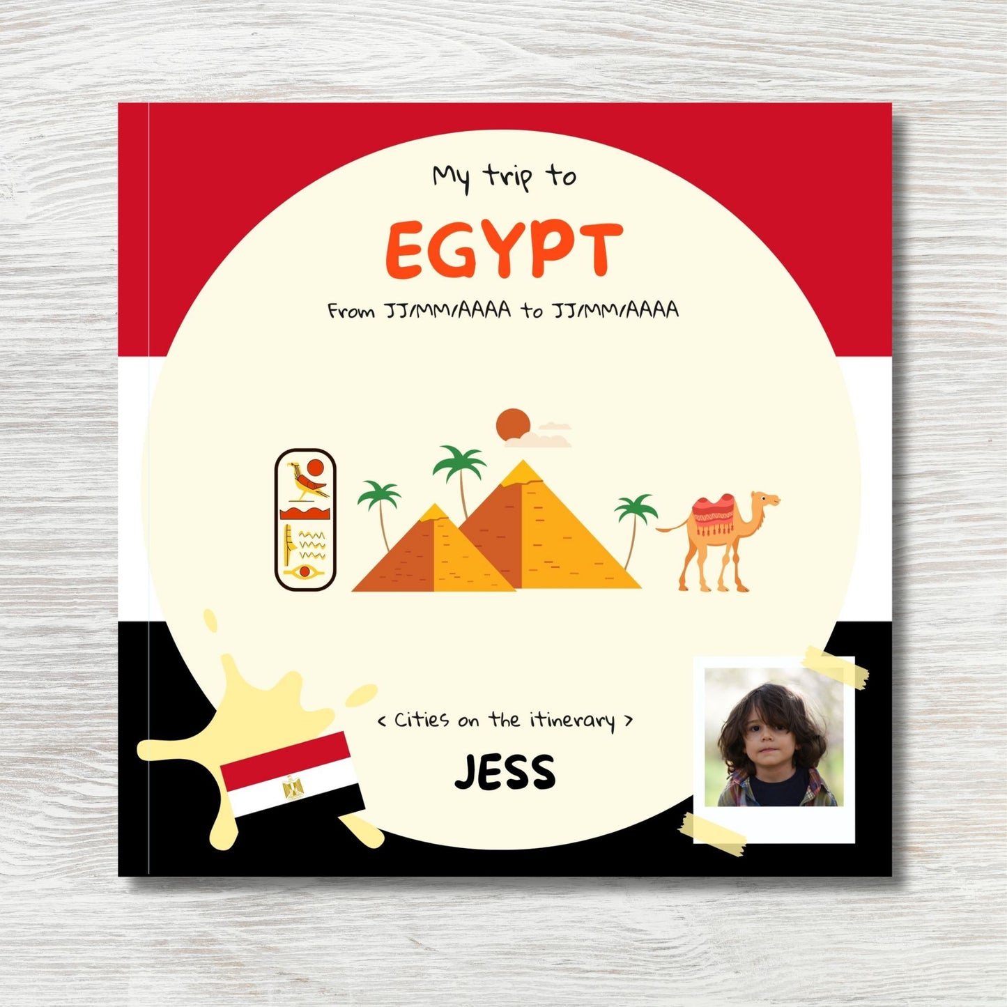Mini Travel Book in Egypt