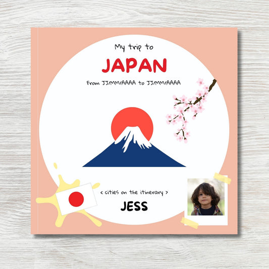 Mini Travel Book in Japan