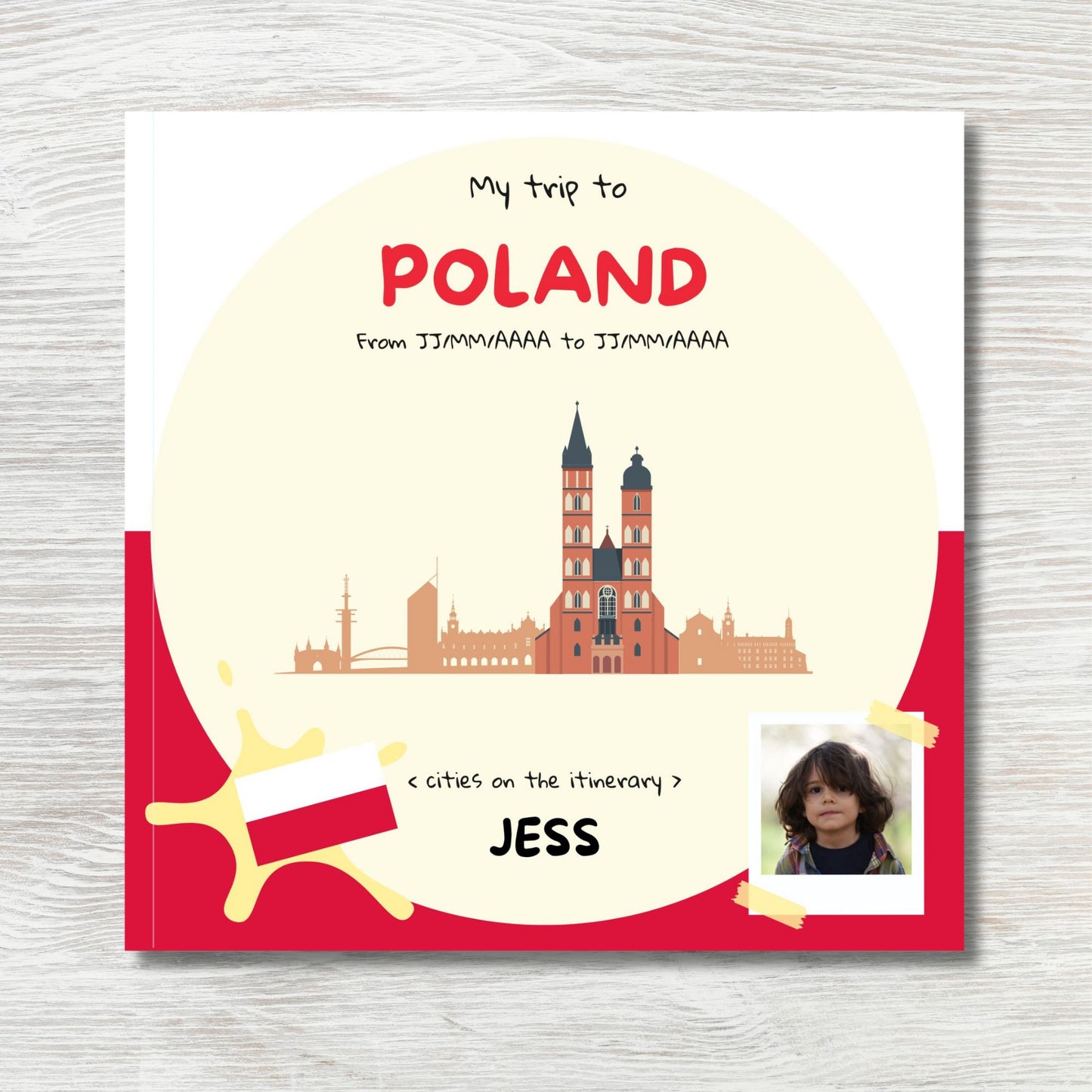 Mini Travel Book in Poland