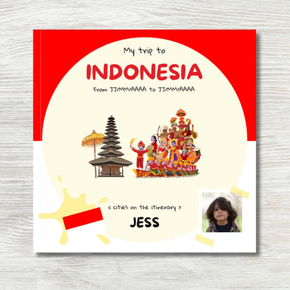 Mini Travel Book in Indonesia