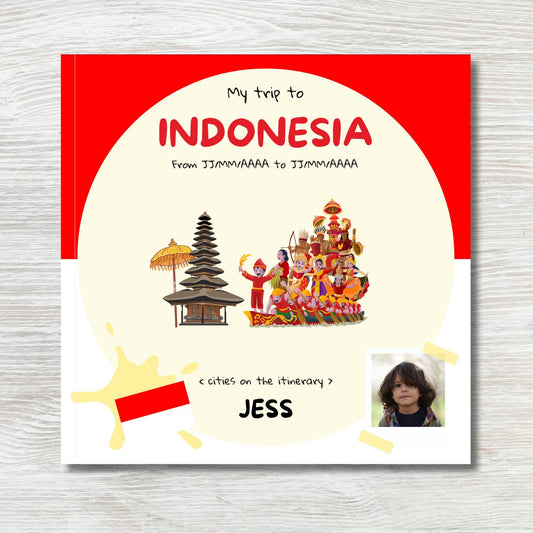 Mini Travel Book in Indonesia