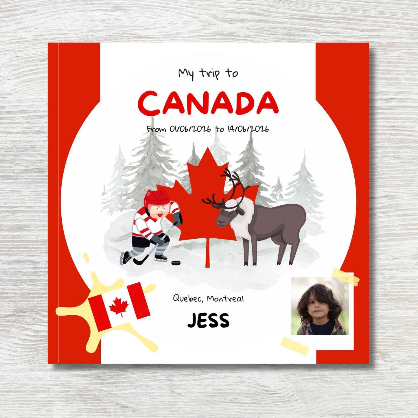 Mini Travel Book in Canada