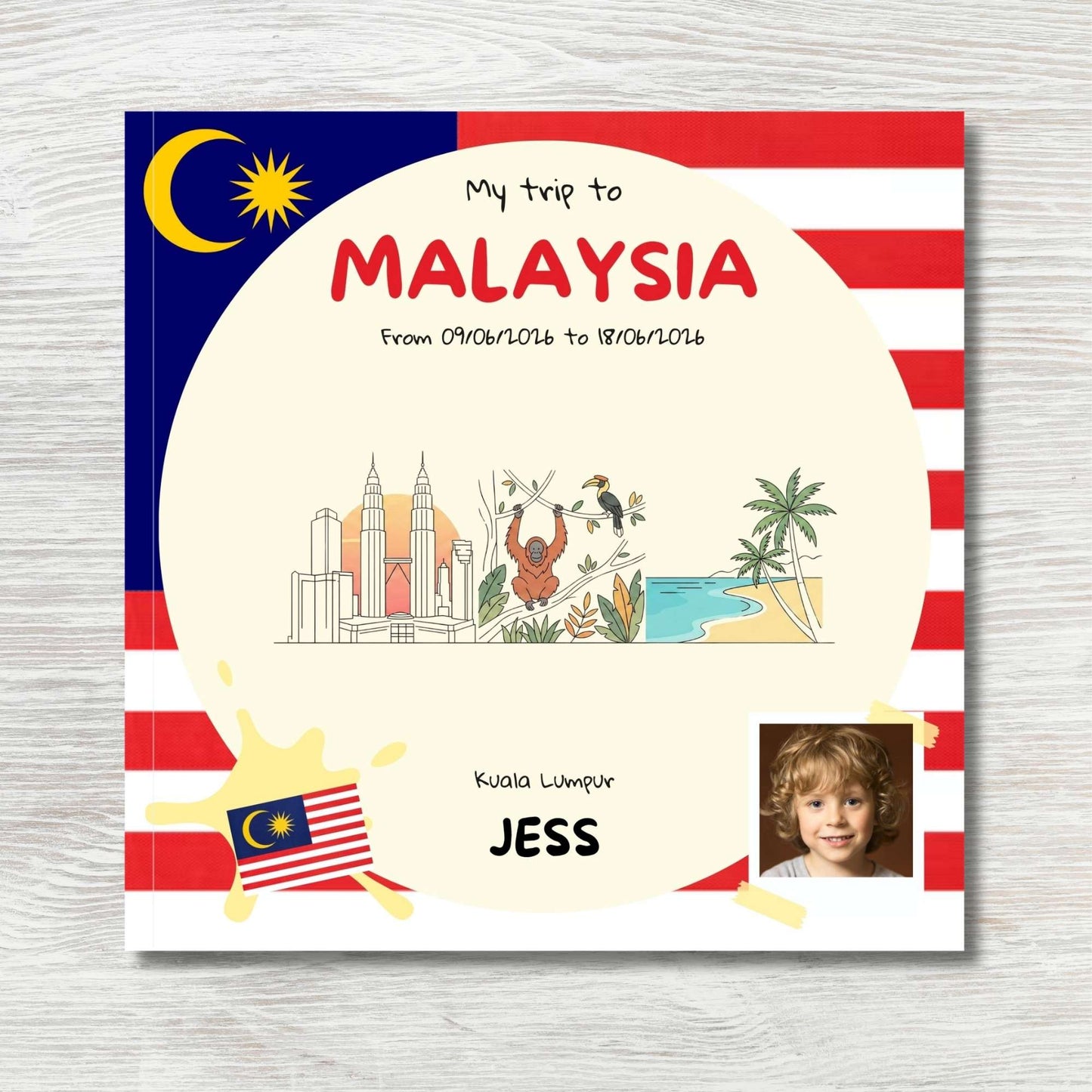 Mini Travel Book in Malaysia