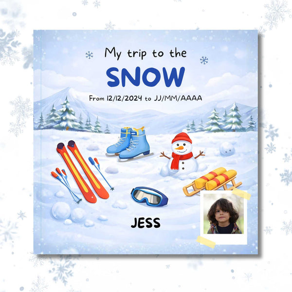 Mini Travel book en la nieve