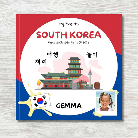 Mini Travel Book in South Korea