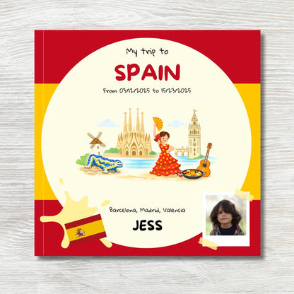 Mini Travel Book in Spain