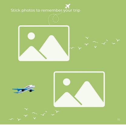 Mini Travel Book in the Snow