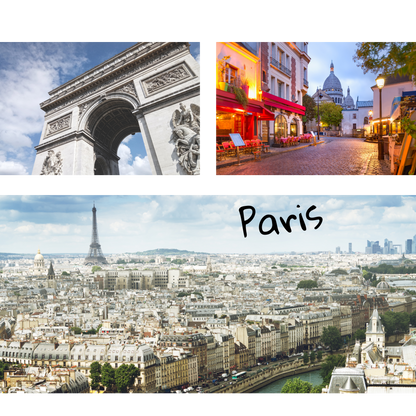 Mini Travel Book in France