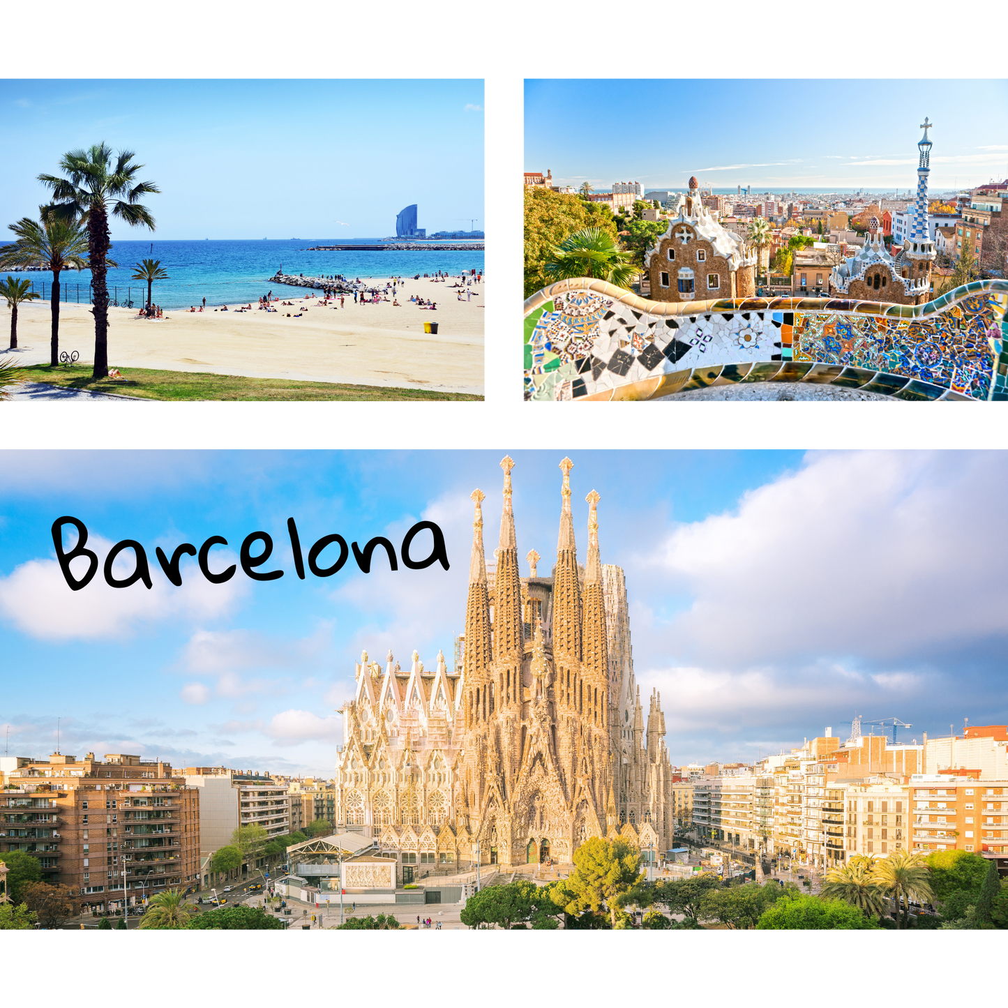 Mini Travel Book in Spain