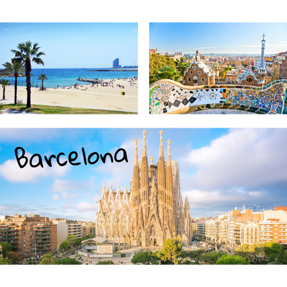 Mini Travel Book in Spain