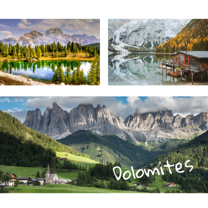 Mini Travel Book in Italy