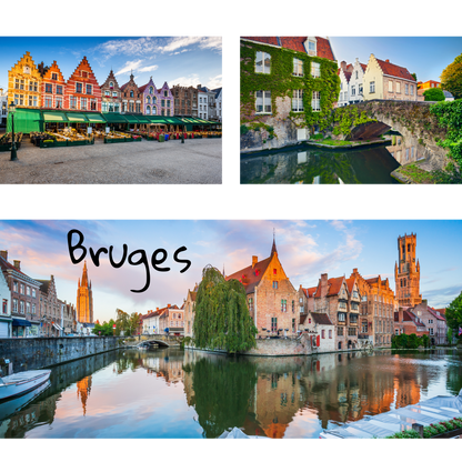 Mini Travel Book in Belgium