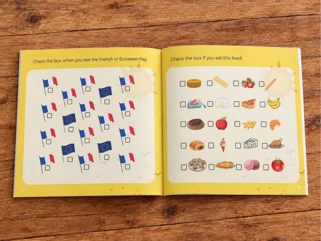 Personalized Travel Book for Kids: France