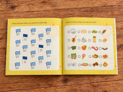 Personalized Travel Book for Kids: Greece