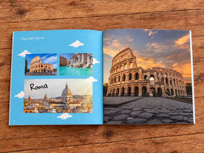 Personalized Travel Book for Kids: Italy