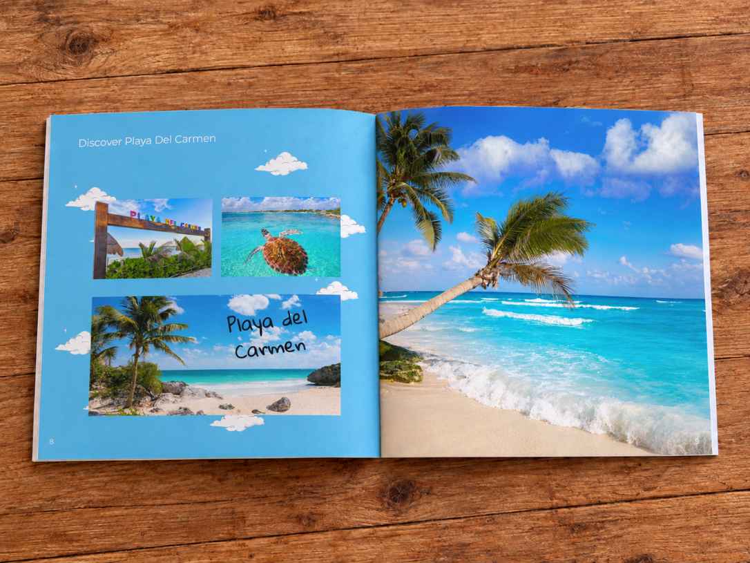 Personalized Travel Book for Kids: Mexico