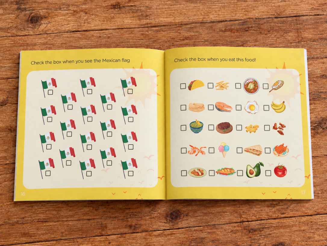 Personalized Travel Book for Kids: Mexico
