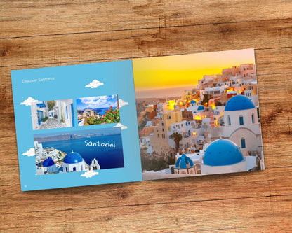 Mini Travel Book in Greece