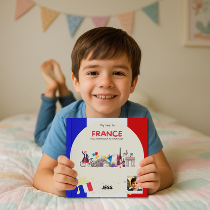 Mini Travel Book in France