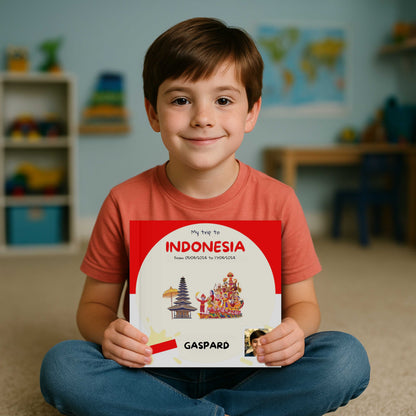 Mini Travel Book in Indonesia