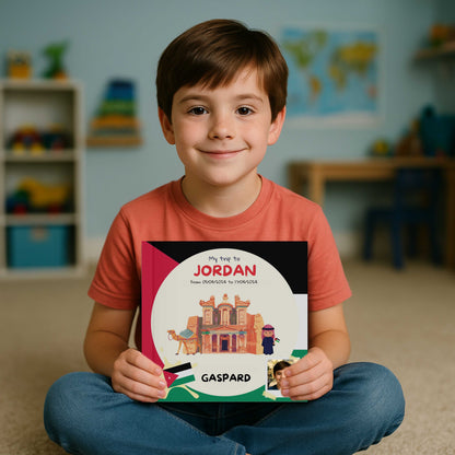 Mini Travel Book in Jordan