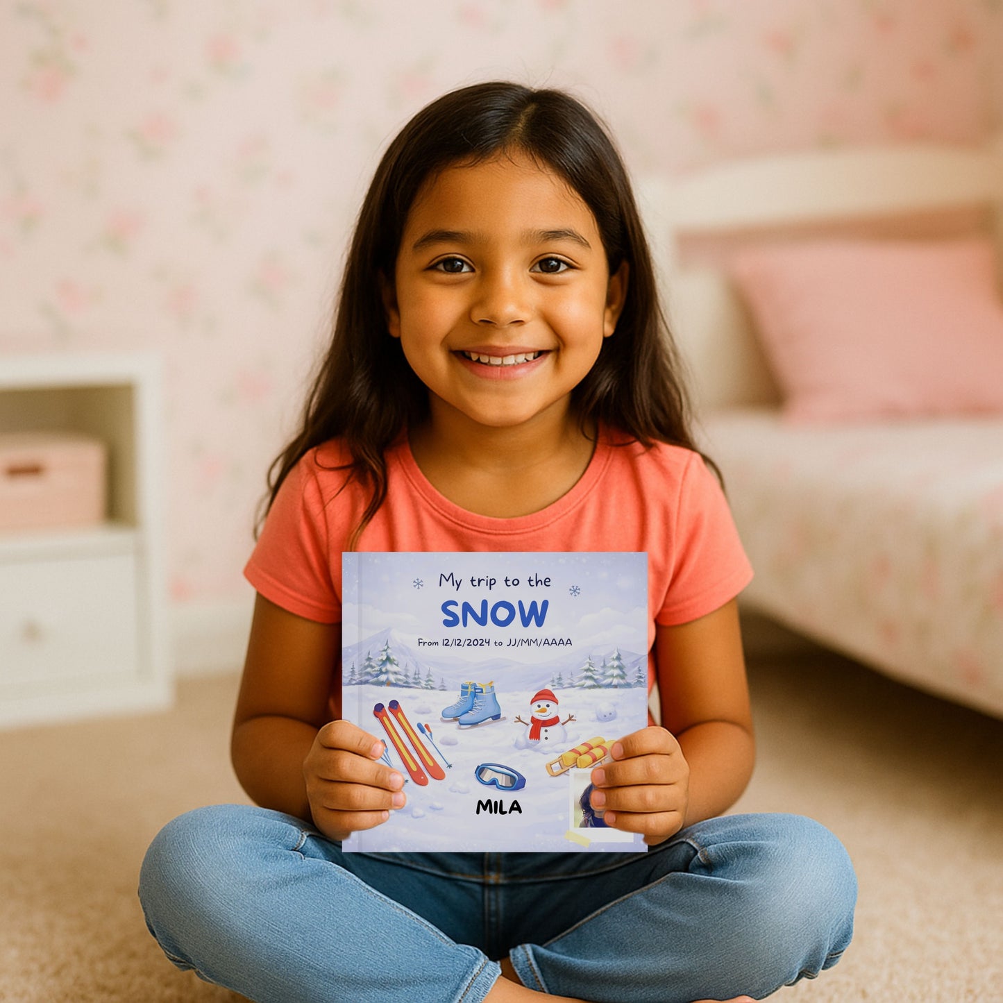 Mini Travel Book in the Snow