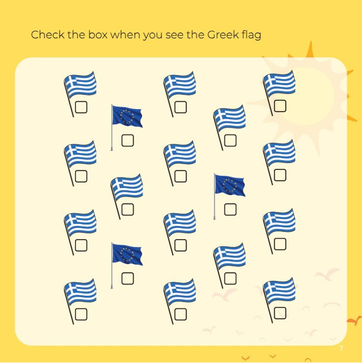 Mini Travel Book in Greece