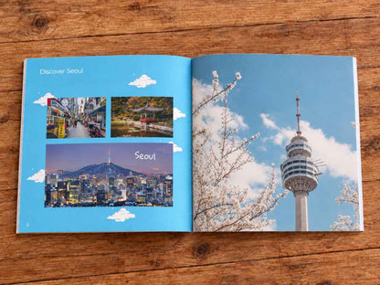 Personalized Travel Book for Kids: South Korea