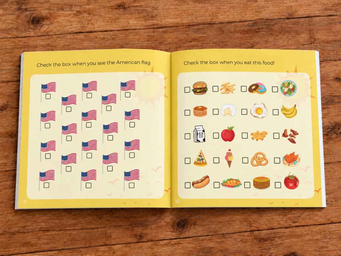 Personalized Travel Book for Kids: United States