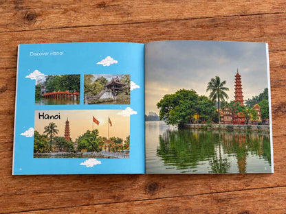 Personalized Travel Book for Kids: Vietnam