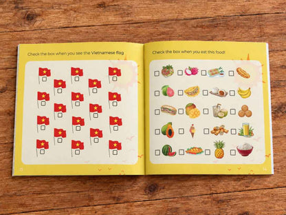 Personalized Travel Book for Kids: Vietnam