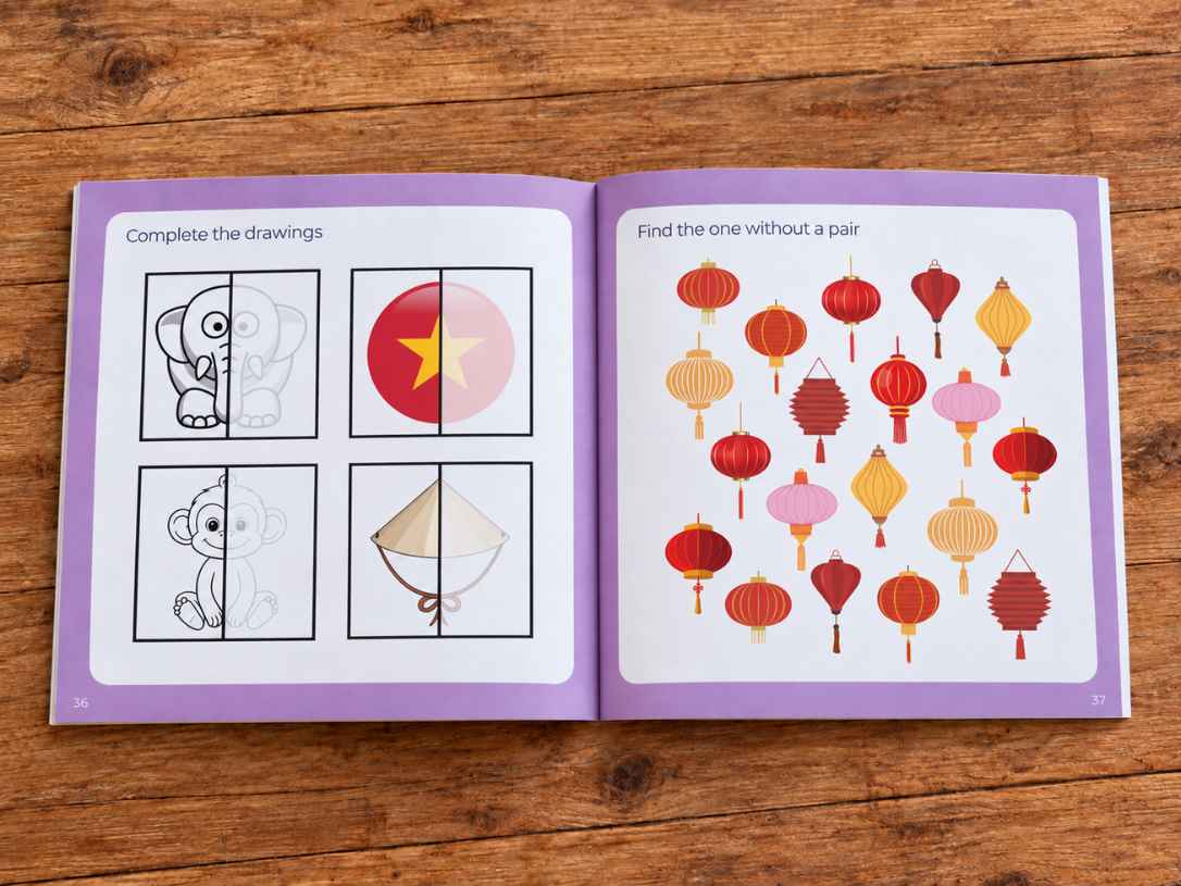 Personalized Travel Book for Kids: Vietnam